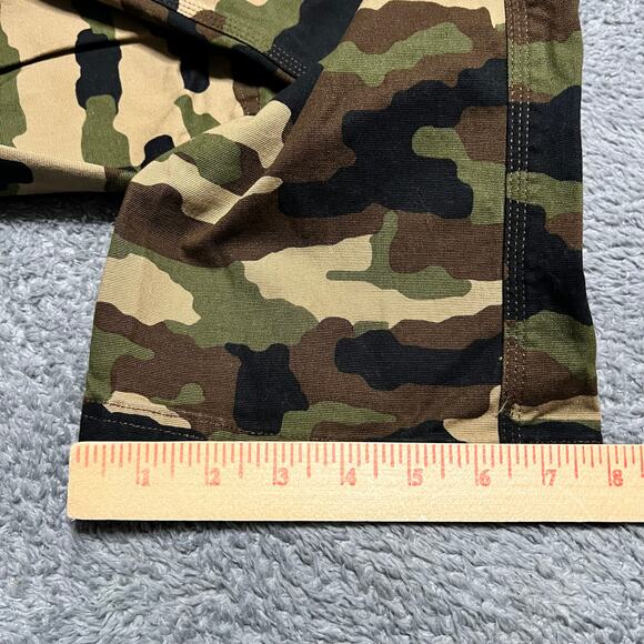 Duluth Trading Flex Fire Hose Cargo Pants 36 x30 Camo Relaxed Fit - Picture 6 of 11